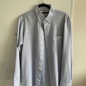Uniqlo Mens Comfort fit Button Down shirt  - Light Blue (M)
